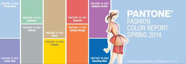 followthecolours pantone 2014 woman Pantone lança cores tendência para moda/primavera 2014 