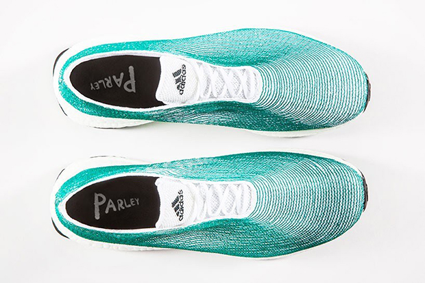 Adidas tênis materiais reciclados plástico oceano Primeknit 05