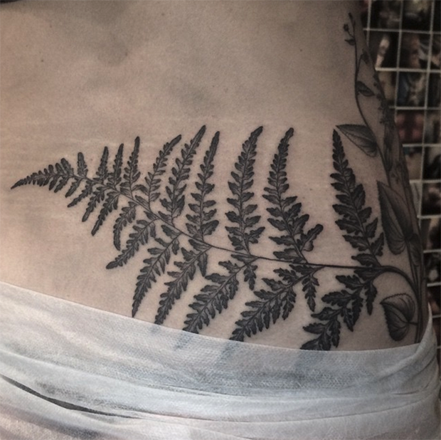 tatuagens botânicas mary Tereshchenko
