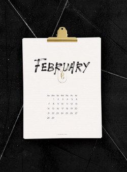 calendário 2016 para baixar cocorrina