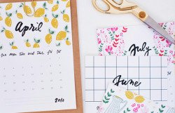 calendário 2016 para baixar little street coco & mingo