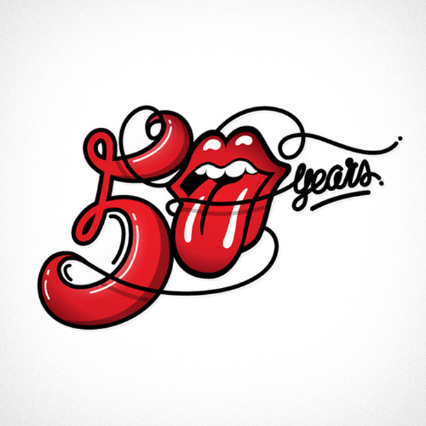 The Fifty New Logos Project - Rolling Stones - Follow the Colours