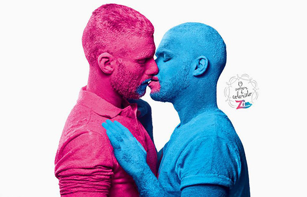Zim Color Amor Colorido casal gay