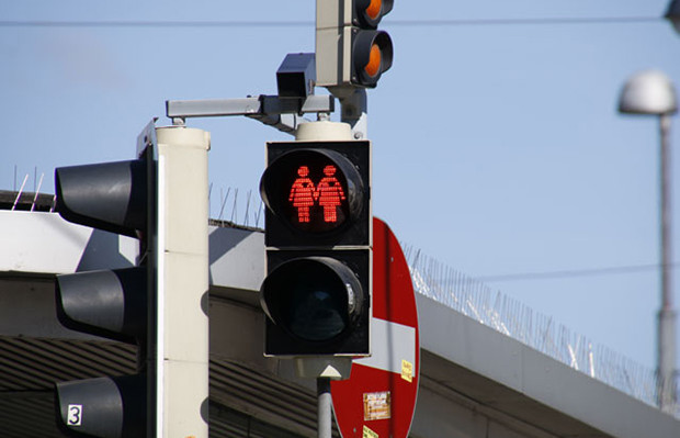 semáforos casais mesmo sexo gays viena