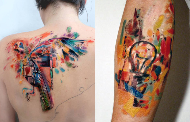 tatuagens contemporâneas