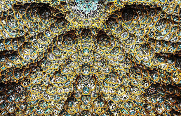 fotografias mesquitas iranianas arquitetura