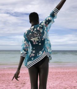 pink beach adidas originals
