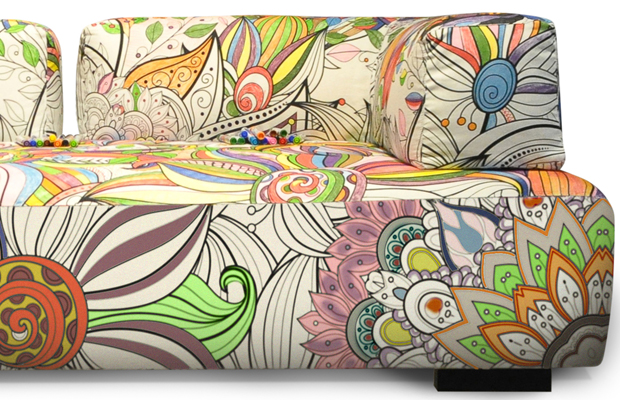 sofá para colorir Bell’Arte