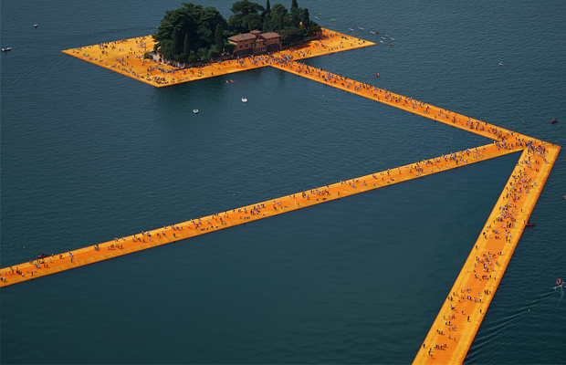 The Floating Piers Christo