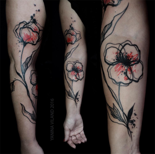 Após manter seu estúdio por anos na Rússia, tatuadora ucraniana Yanina