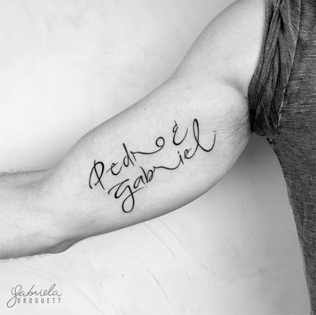 Lettering: Conheça As Técnicas Desse Estilo De Tattoo Com A Artista ...