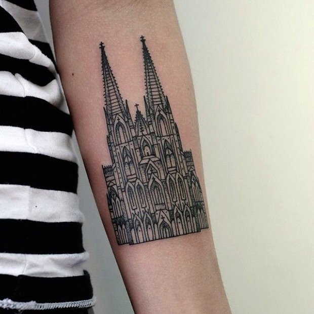 Mostre Seu Amor Pela Arquitetura Com Estas 10 Ideias De Tatuagem Ftcmag