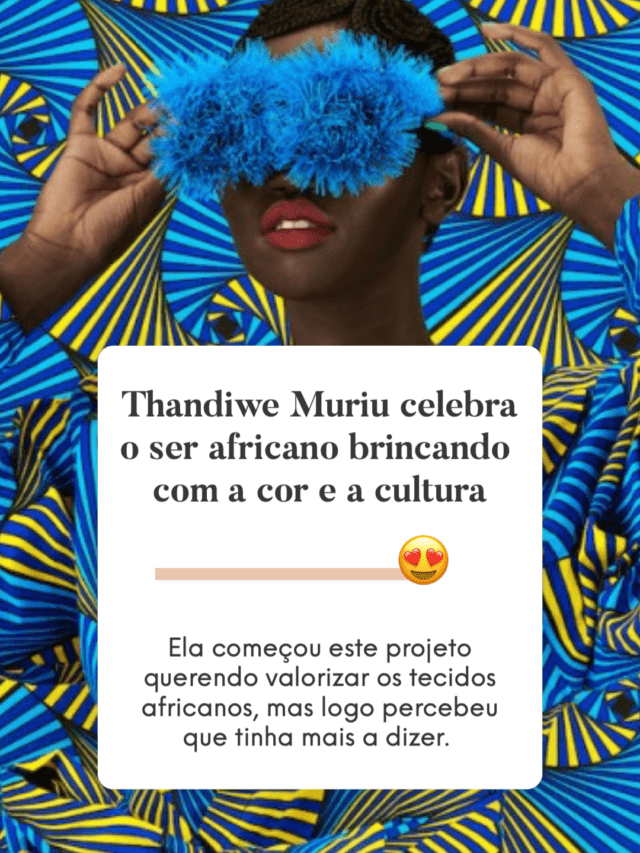 Fotografias de Thandiwe Muriu brincam com cores e cultura queniana