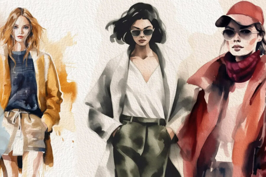 cores outono/inverno 2024/2025 moda