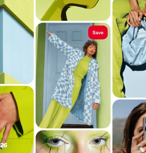 paleta de cores Pinterest 2026