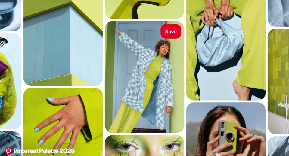 paleta de cores Pinterest 2026