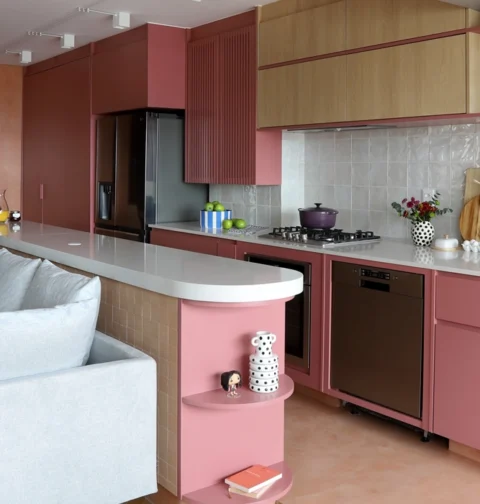 apartamento rosa