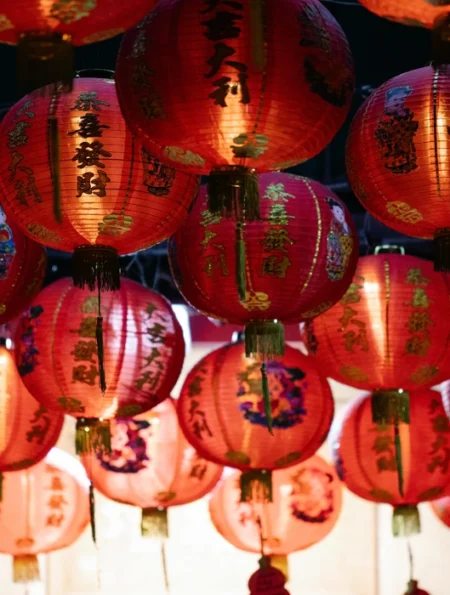 vermelho chines
