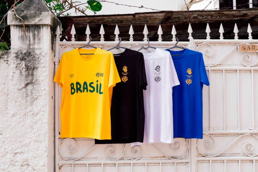 Cazé TV coleção roupas copa 2026